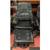 Image 1 : SWIVEL/RECLINING CHAIR W/ FOOT STOOL
