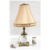 Image 1 : SMALL BRASS LAMP H-24.5"