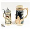 Image 1 : PAIR OF VINTAGE BEER STEINS