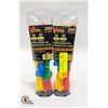 Image 1 : 2 PACKS OF 200 ASSORTED ZIP TIES