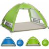 Image 1 : NEW SGODDE POP UP GREEN BEACH TENT WITH PEGS