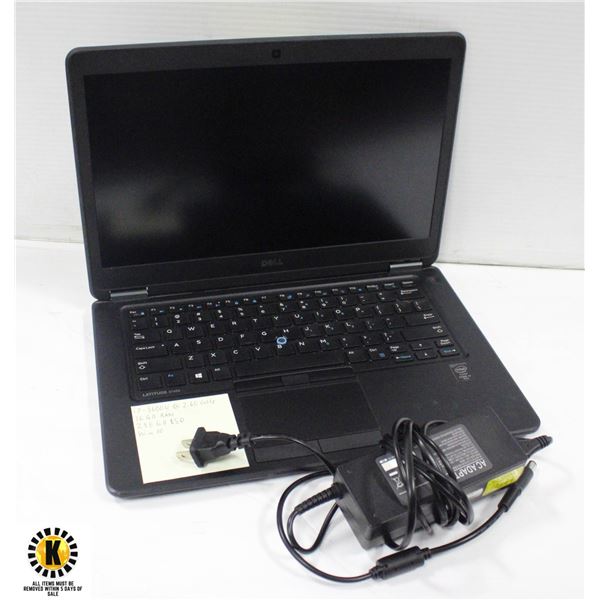 DELL LATITUDE E7450 LAPTOP (BLACK) I7-5600U@2.60 G