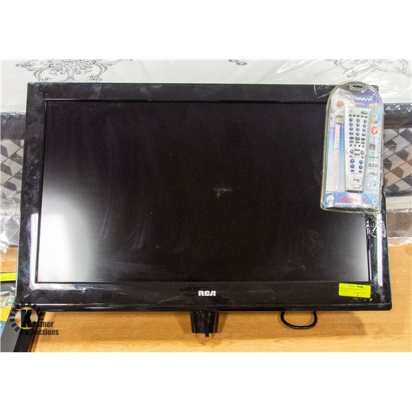 RCA 32"-TV WITH TILT/SWIVEL WALL MOUNT