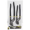 Image 1 : 2 PIECE GROOVE JOINT PLIER SET