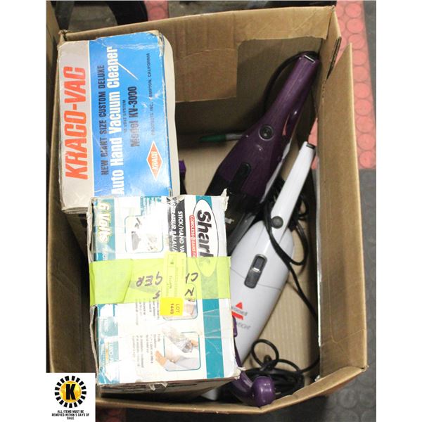 4PCS HANDHELD VACUUMS