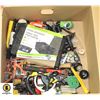 Image 1 : BOX WITH TRUNK ORGANIZER, ASSORTED TOOLS,