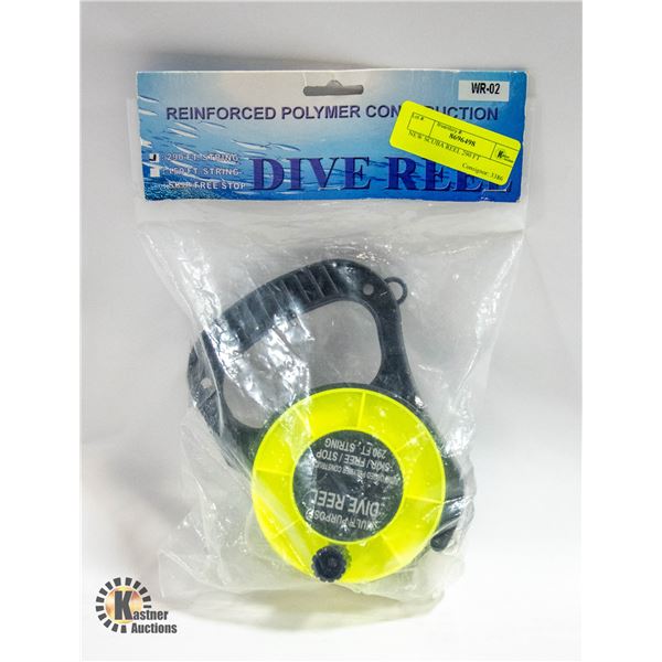 NEW SCUBA REEL 290 FT