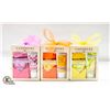 Image 1 : NEW (3) CASHMERE SOAP/LOTION SETS