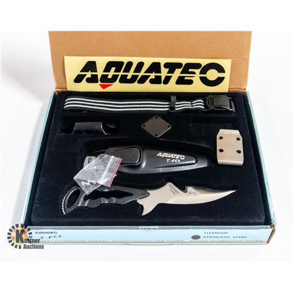 NEW SCUBA KNIFE AQUATEC