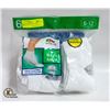 Image 1 : ANKLE SOCKS WHITE 6-12 SIZE 6-PACK