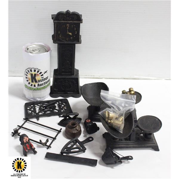 LOT OF CAST IRON MINIS