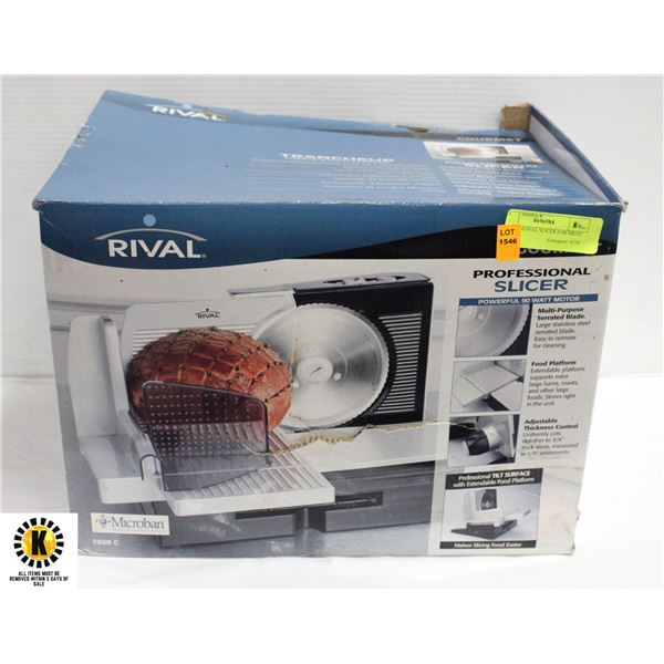 RIVAL MEAT SLICER