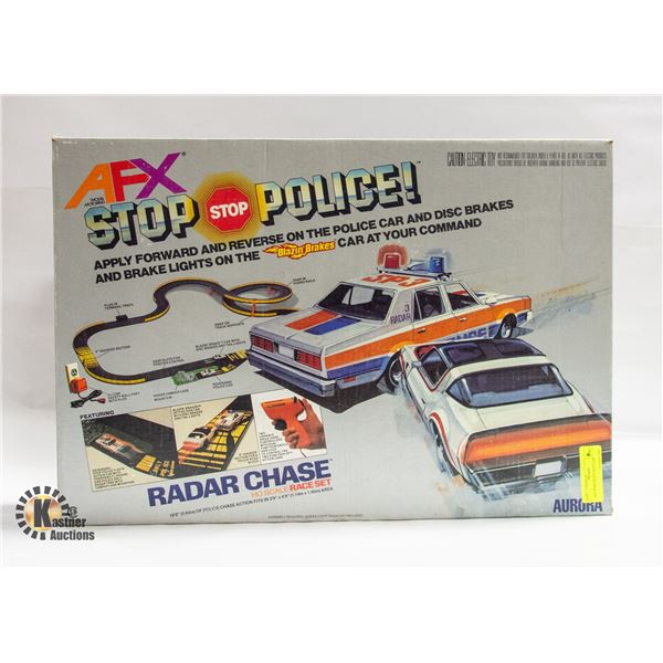 AFX STOP POLICE SLOT CAR
