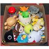 Image 1 : BOX FULL OF STUFFED TOYS INCL. MAD BIRD,