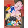 Image 1 : BOX FULL OF STUFFED TOYS INCLUDING WOODY