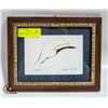 Image 1 : BENJAMIN CHEE CHEE FRAMED PRINT "SUNBIRD"