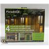 Image 1 : NEW PARADISE 4 SOLAR LED ACCENT LIGHTS