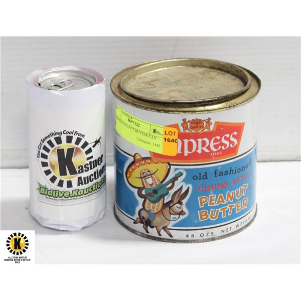 EMPRESS PEANUT BUTTER CAN