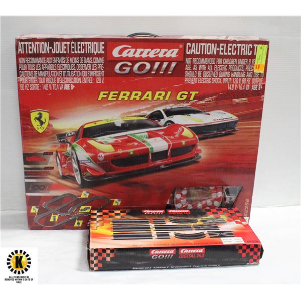 CARRERA GO SLOT CAR TRACK &