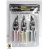 Image 1 : FIX IT AVIATION 3-PIECE SNIPS SET NEW IN PACKAGE