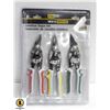 Image 1 : FIX IT AVIATION 3-PIECE SNIPS SET NEW IN PACKAGE