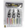 Image 1 : FIX IT AVIATION 3-PIECE SNIPS SET NEW IN PACKAGE