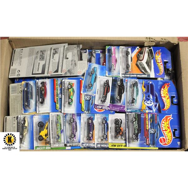 BOX OF 279 HOT WHEELS
