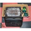 Image 1 : BOX WITH PORTABLE PROPANE BBQ - FOLD-UP