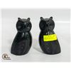 Image 1 : PAIR OF CARVED STONE OWL BOOKENDS 7 INCHES TALL