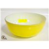 Image 1 : LARGE PYREX YELLOW BOWL 10 INCHES IN DIAMETER