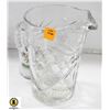 Image 1 : PRESSED GLASS PITCHER