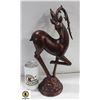 Image 1 : 16 INCH METAL DECORATIVE ANTELOPE