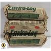 Image 1 : BOX WITH 3 NEW ENVIRO-LOG BURNING LOGS
