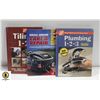 Image 1 : HOME DEPOT REPAIR PLUMBING TILING BOOKS