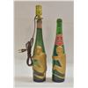 Image 1 : VINTAGE WINE BOTTLES ONE W/LIGHT &