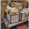 Image 1 : PALLET OF CHANDELIER PARTS AND ACCESSORIES ETC.