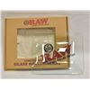 Image 1 : LIMITED EDITION GLASS RAW ROLLING TRAY