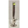 Image 1 : NICE GLASS 18" 7MM STRAIGHT TUBE BONG W. DOWNSTEM