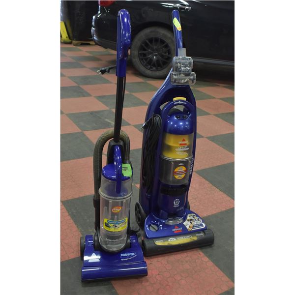 2PCS BISSELL UPRIGHTS + ATTACHMENTS