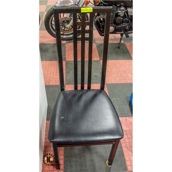 BLACK DINING ROOM CHAIR