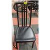 Image 1 : BLACK DINING ROOM CHAIR
