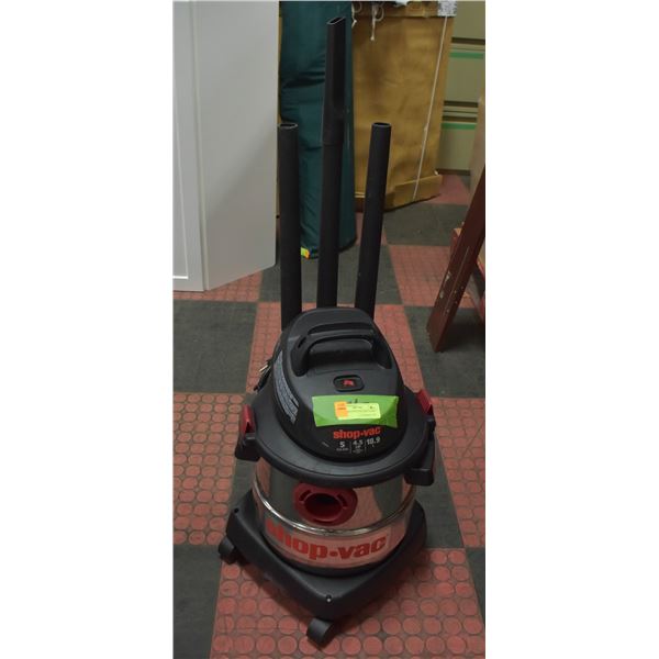 NEW SHOP VACUUM (5GAL, 4.5HP) +