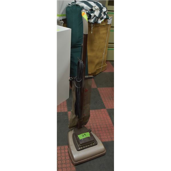 VINTAGE HOOVER UPRIGHT VACUUM,