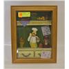 Image 1 : KITCHEN CHEF DEEP FRAMED PICTURE