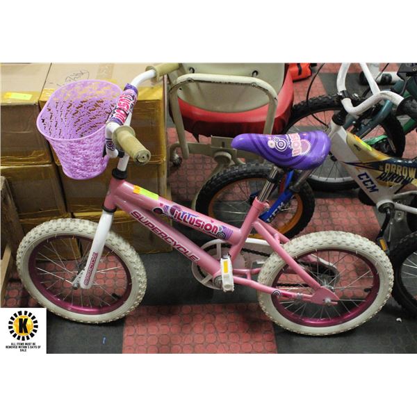 KIDS ILLUSION SUPERCYCLE BIKE