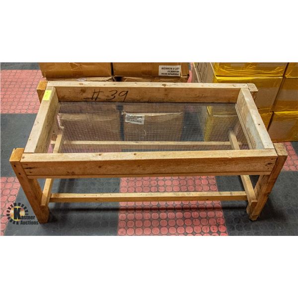 LARGE ONION DRYING SCREEN TABLE