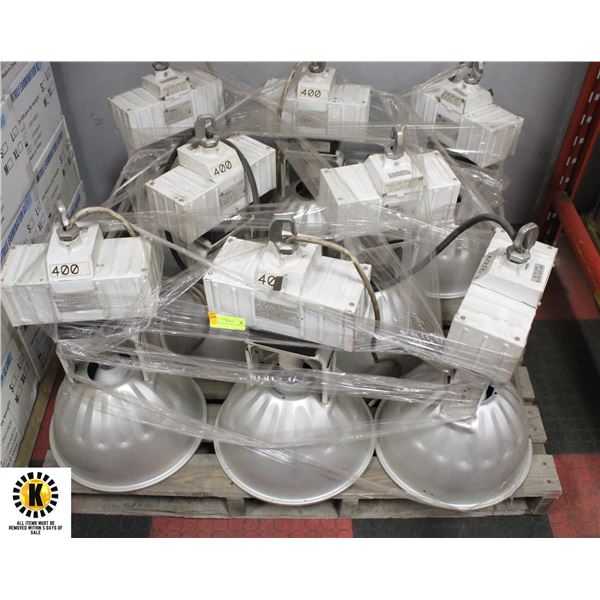 PALLET OF INDUSTRIAL LIGHTING