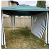 Image 1 : GREEN + WHITE GAZEBO *SEE ALL PHOTOS*