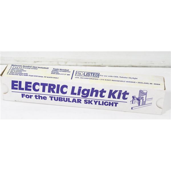 NEW IN BOX ODL LIGHT KIT FOR TUBULAR SKYLIGHT