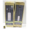 Image 1 : LOT OF 2 CANARM FIXED PENDANT LIGHTS